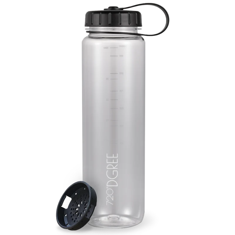 simplBottle | sportliche Trinkflasche in transparenter Optik