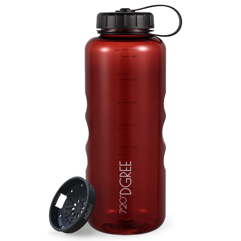 simplBottle | sportliche Trinkflasche in transparenter Optik