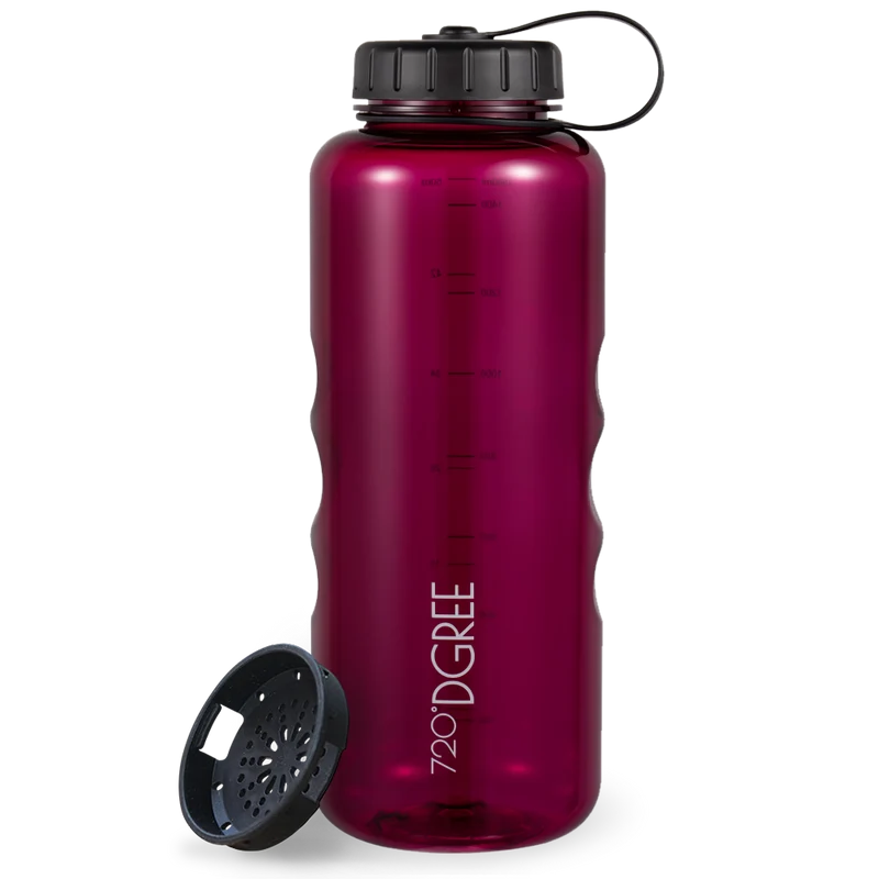 simplBottle | sportliche Trinkflasche in transparenter Optik
