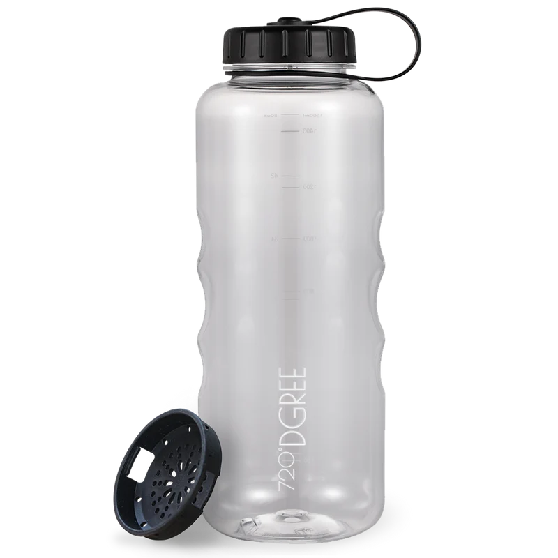 simplBottle | sportliche Trinkflasche in transparenter Optik