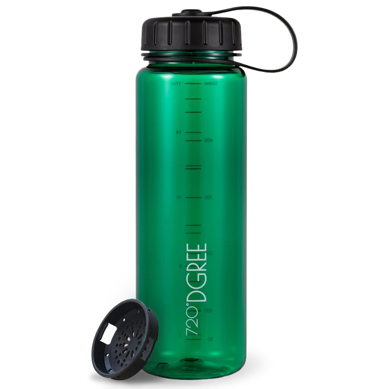 simplBottle | sportliche Trinkflasche in transparenter Optik
