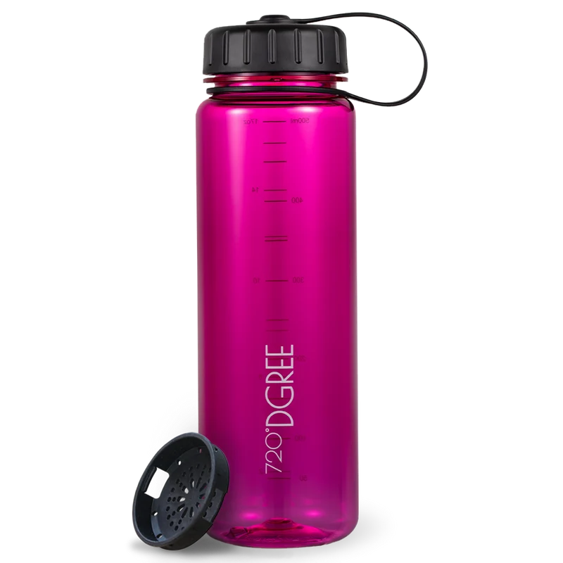 simplBottle | sportliche Trinkflasche in transparenter Optik
