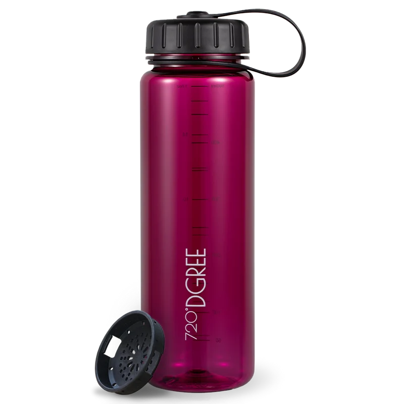 simplBottle | sportliche Trinkflasche in transparenter Optik