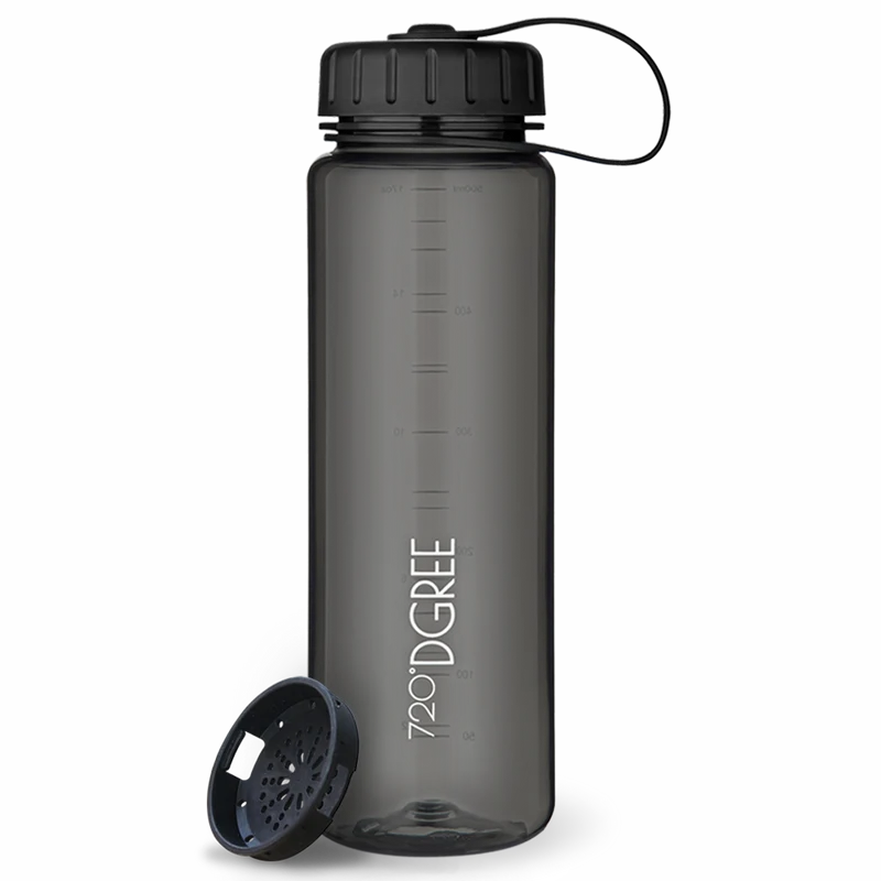 simplBottle | sportliche Trinkflasche in transparenter Optik
