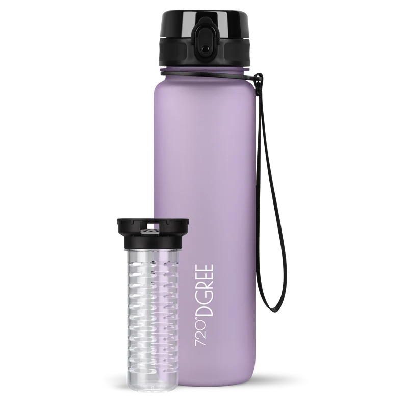 uberBottle Trinkflasche | softTouch Fruchtbehälter