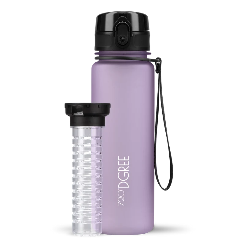 uberBottle Trinkflasche | softTouch Fruchtbehälter