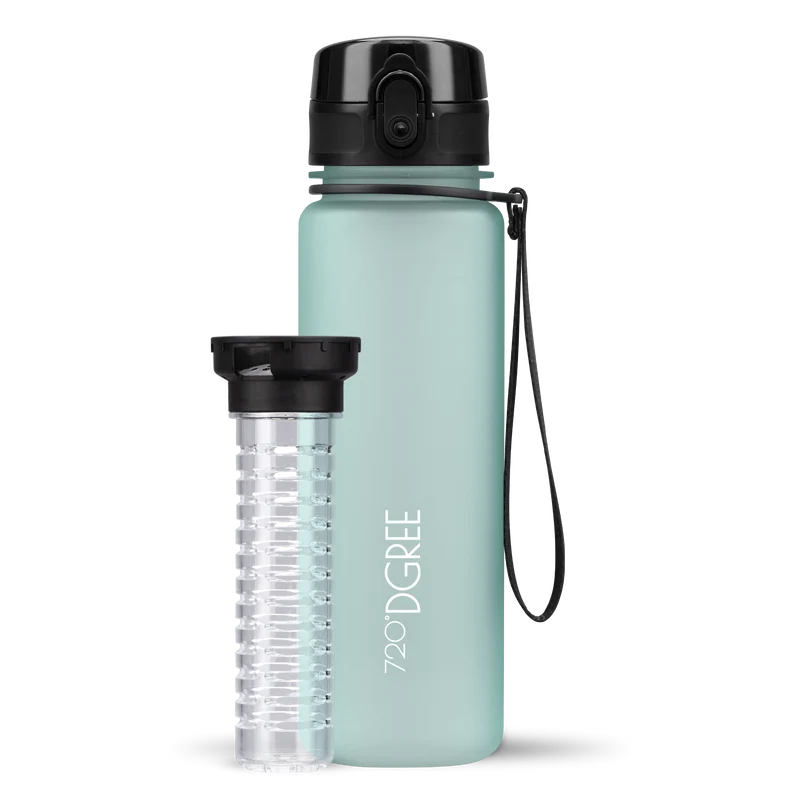 uberBottle Trinkflasche | softTouch Fruchtbehälter