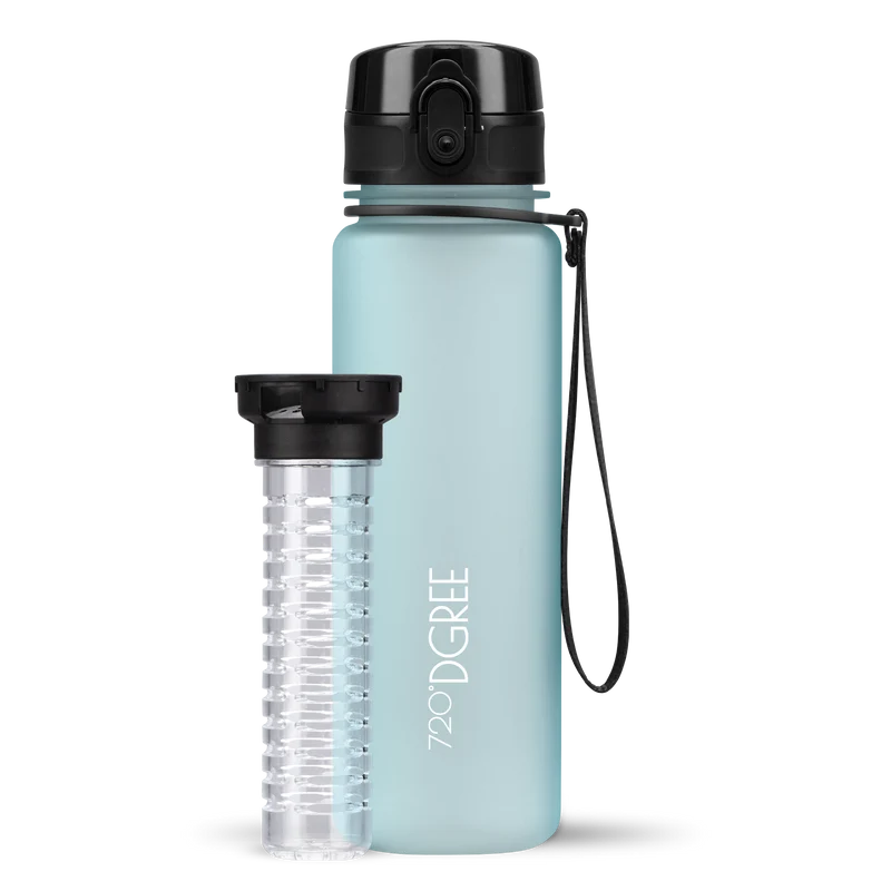 uberBottle Trinkflasche | softTouch Fruchtbehälter
