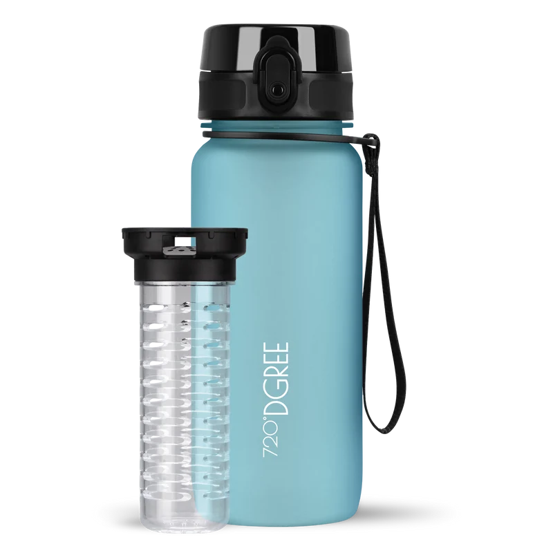 uberBottle Trinkflasche | softTouch Fruchtbehälter