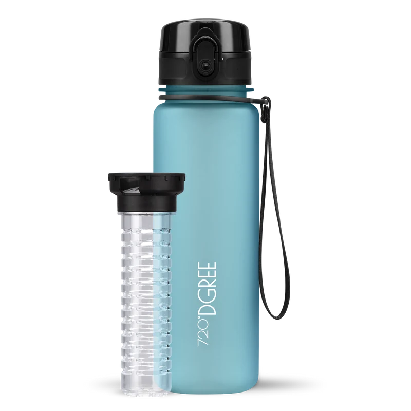 uberBottle Trinkflasche | softTouch Fruchtbehälter