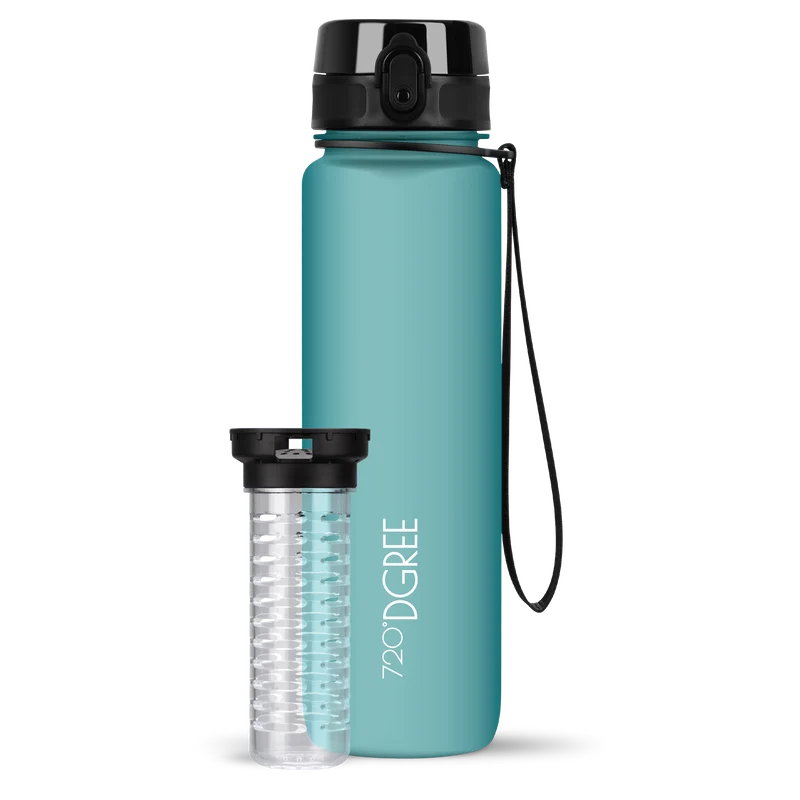 uberBottle Trinkflasche | softTouch Fruchtbehälter