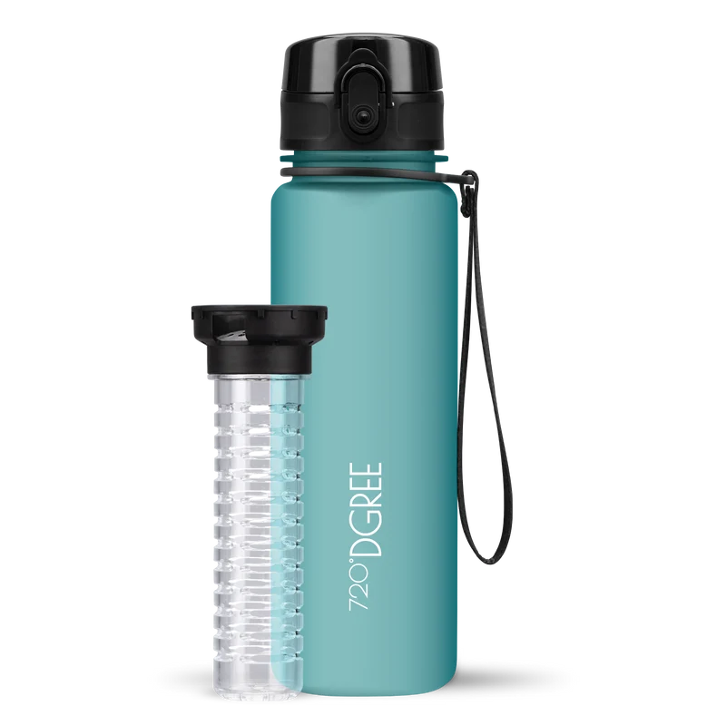 uberBottle Trinkflasche | softTouch Fruchtbehälter