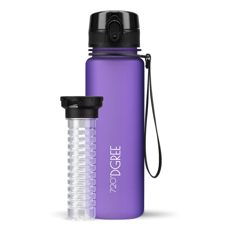 uberBottle Trinkflasche | softTouch Fruchtbehälter