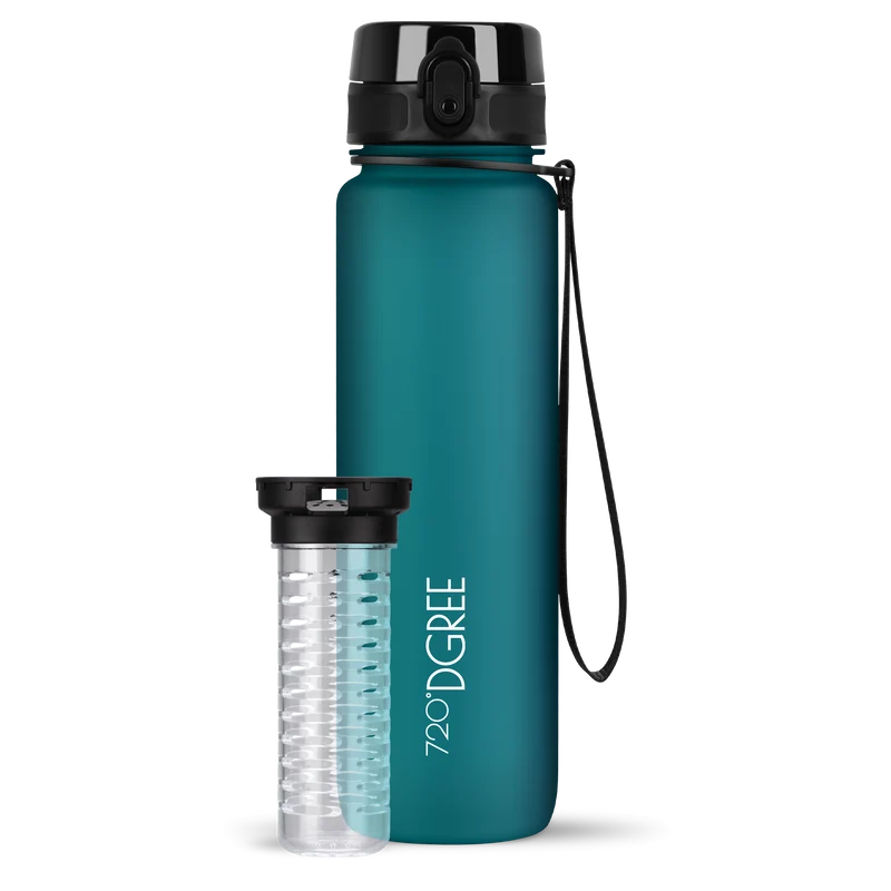 uberBottle Trinkflasche | softTouch Fruchtbehälter