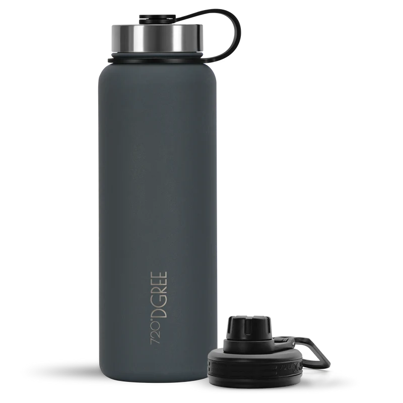 noLimit | Isolier Trinkflasche aus Edelstahl inkl. Sportdeckel