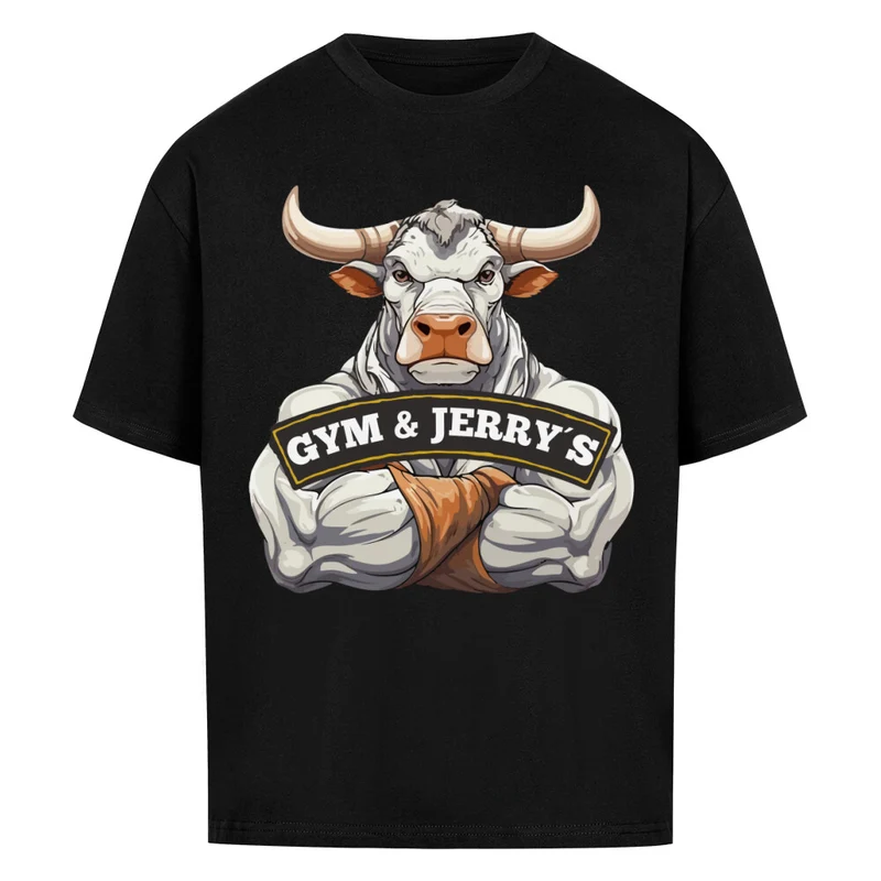 GYM & JERRY'S - OVERSIZED SHIRT