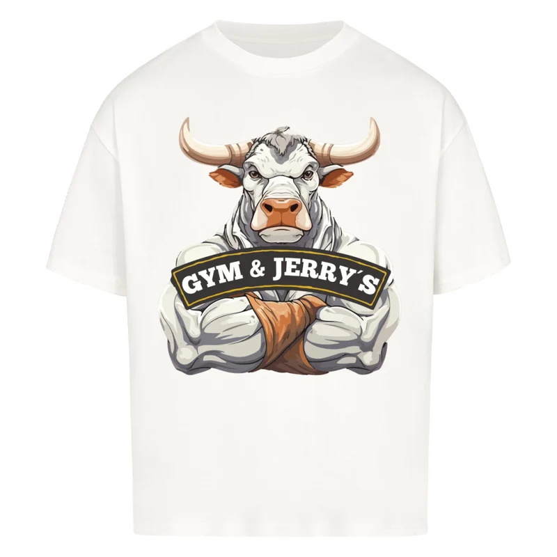 GYM & JERRY'S - OVERSIZED SHIRT