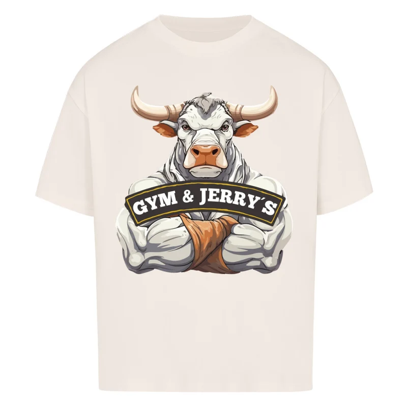 GYM & JERRY'S - OVERSIZED SHIRT