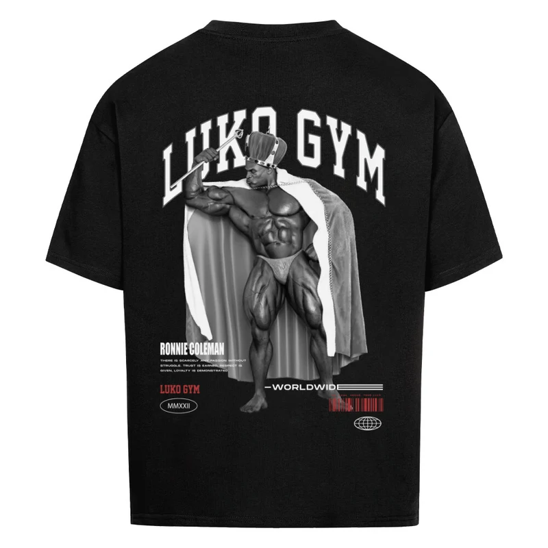RONNIE COLEMAN WORLDWIDE - OVERSIZED SHIRT BACKPRINT