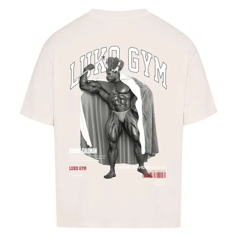 RONNIE COLEMAN WORLDWIDE - OVERSIZED SHIRT BACKPRINT