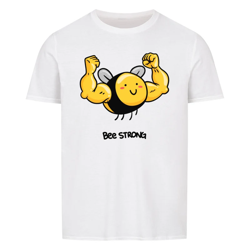 BEE STRONG - Regular Shirt - Frontprint