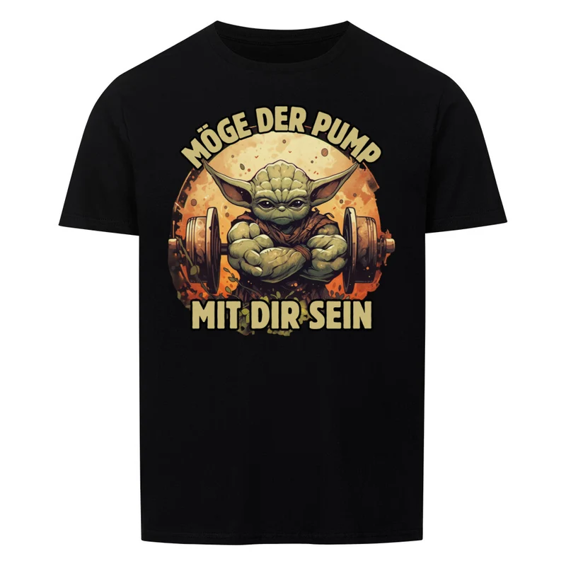 MÖGE DER PUMP - Regular Shirt - Frontprint