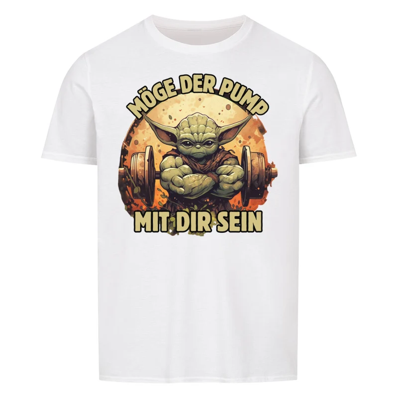 MÖGE DER PUMP - Regular Shirt - Frontprint