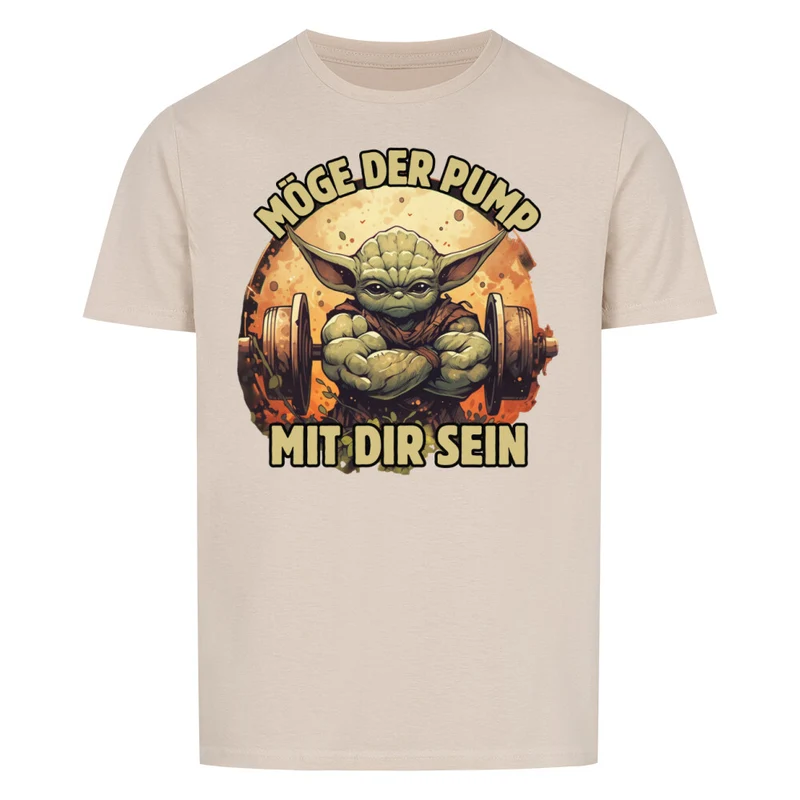 MÖGE DER PUMP - Regular Shirt - Frontprint