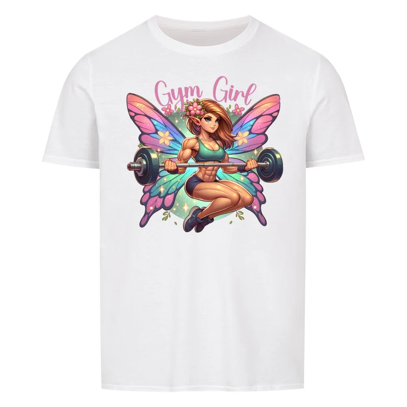 GYM GIRL - Regular Shirt - Frontprint