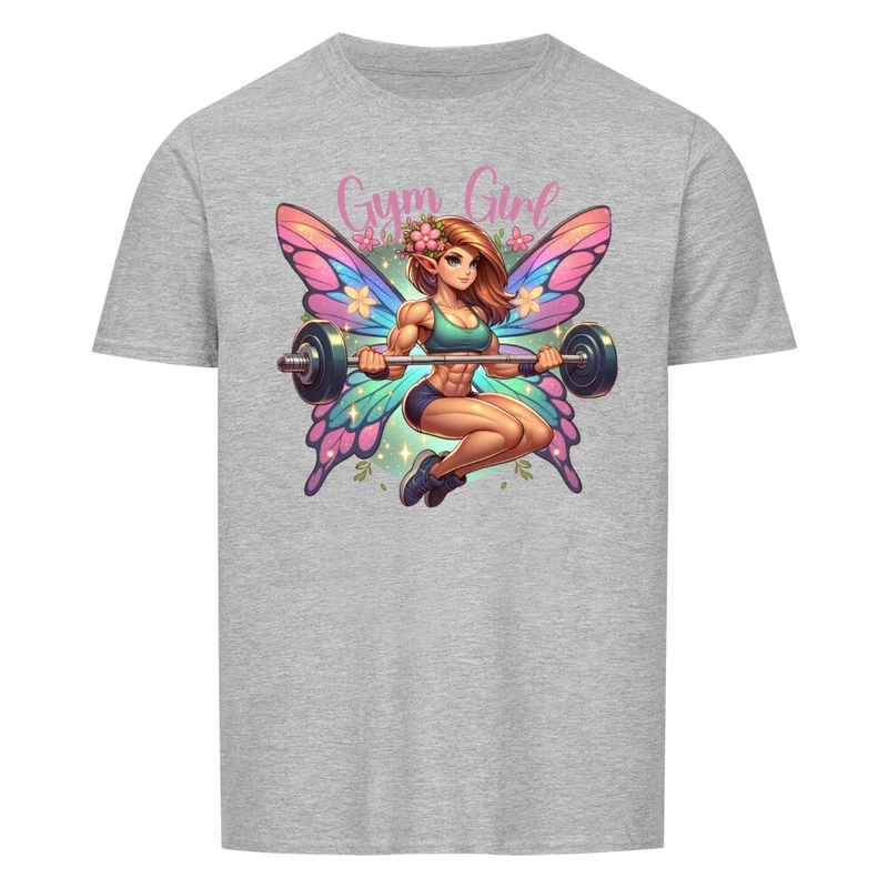 GYM GIRL - Regular Shirt - Frontprint