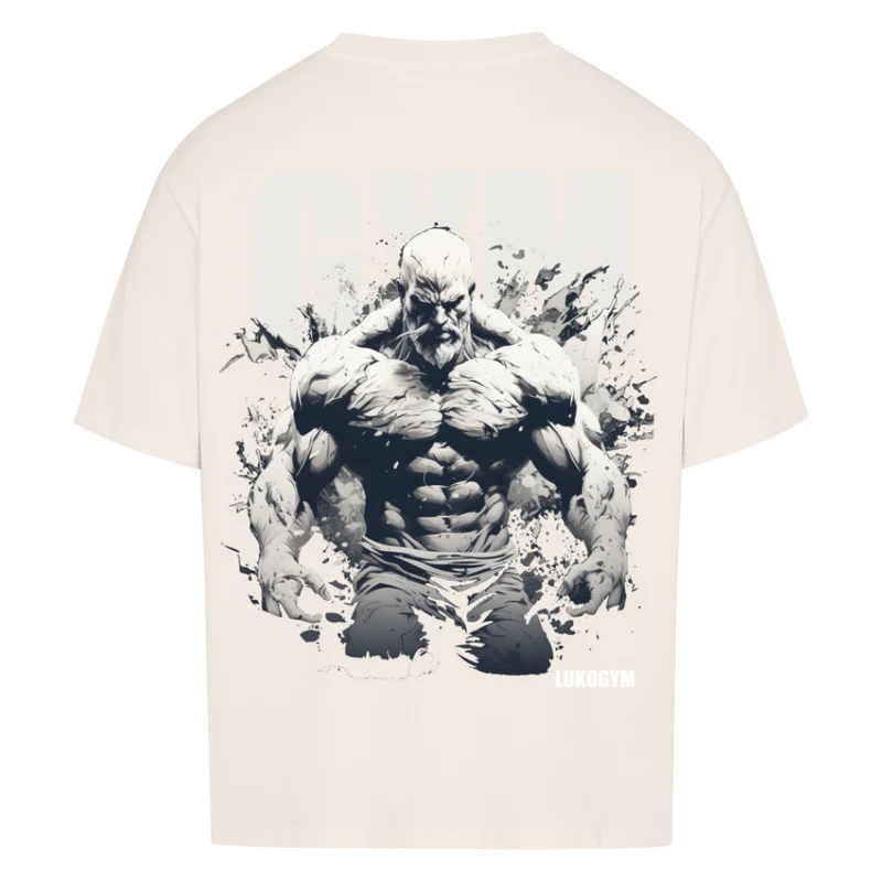 GYM - OVERSIZED SHIRT (BACKPRINT)