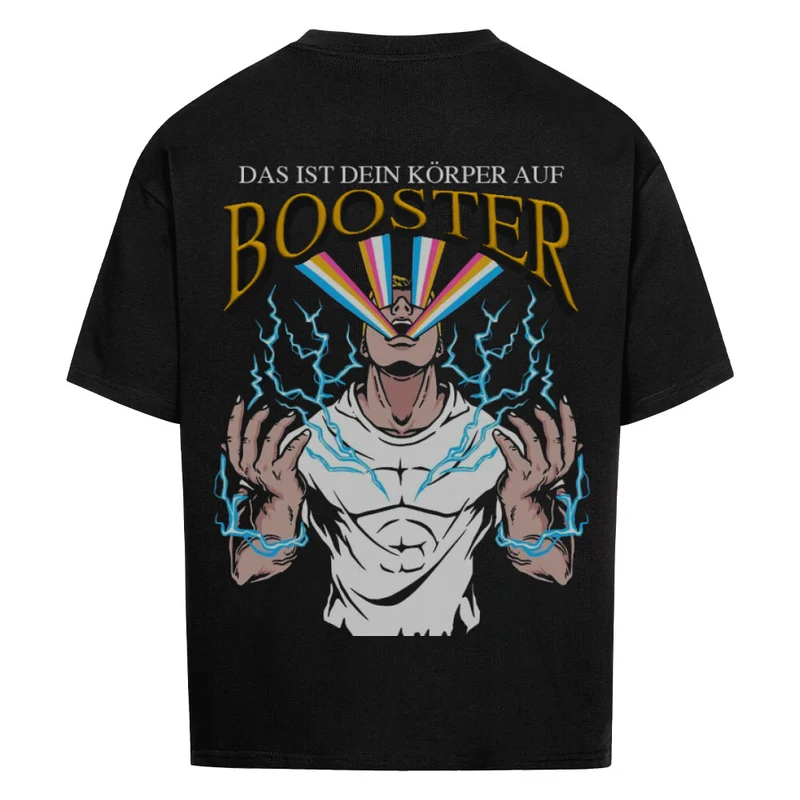 BOOSTER - OVERSIZED SHIRT (BACKPRINT)