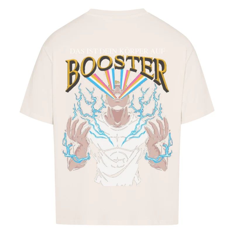 BOOSTER - OVERSIZED SHIRT (BACKPRINT)