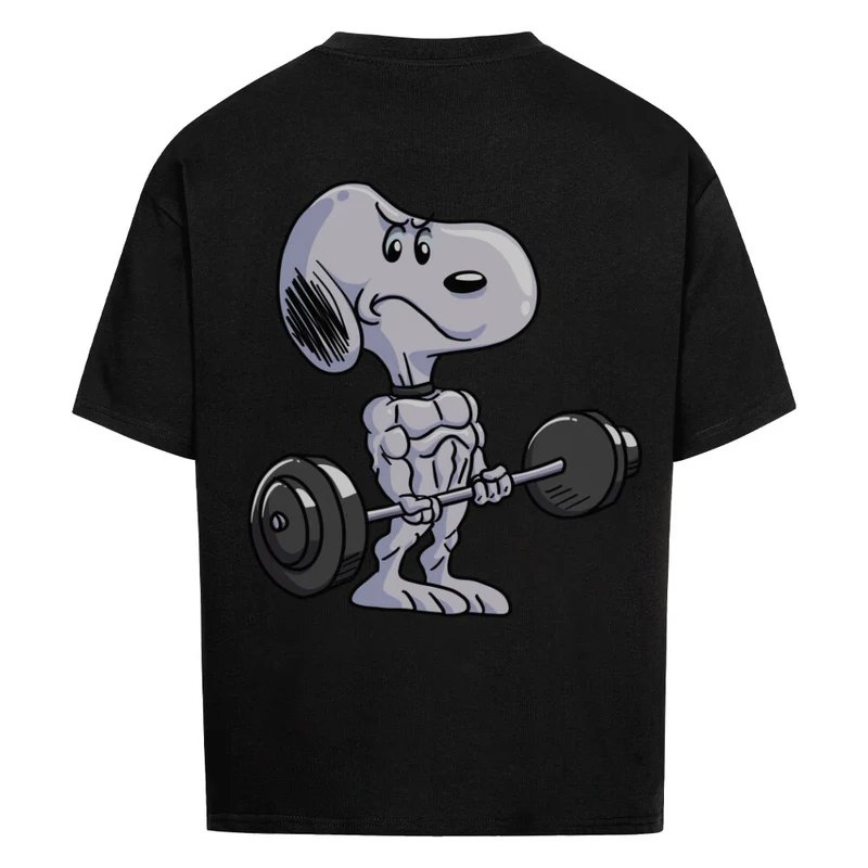 SNOOPYGYM - OVERSIZED SHIRT BACKPRINT
