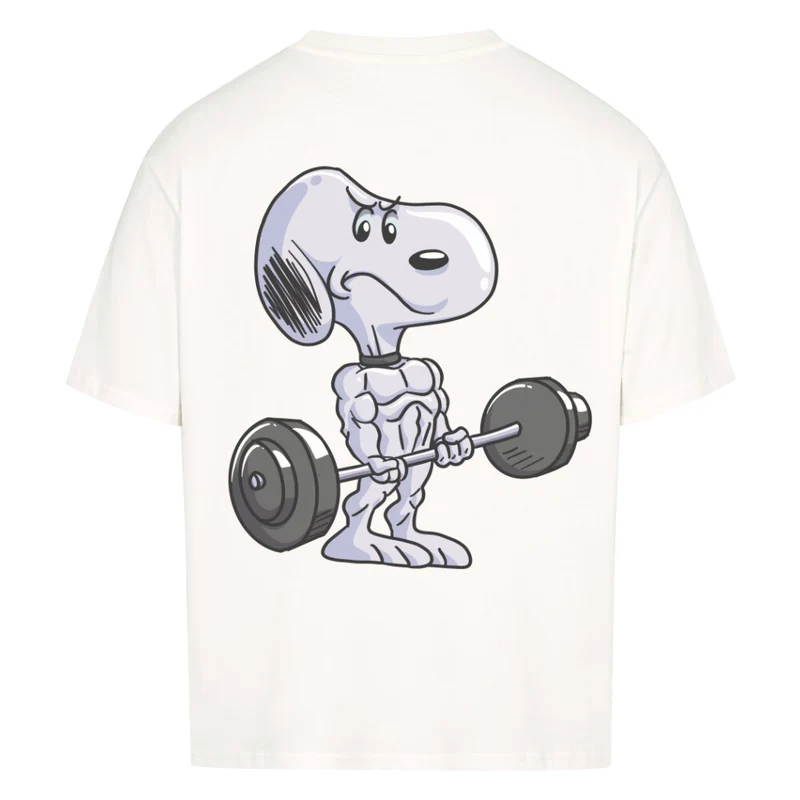 SNOOPYGYM - OVERSIZED SHIRT BACKPRINT