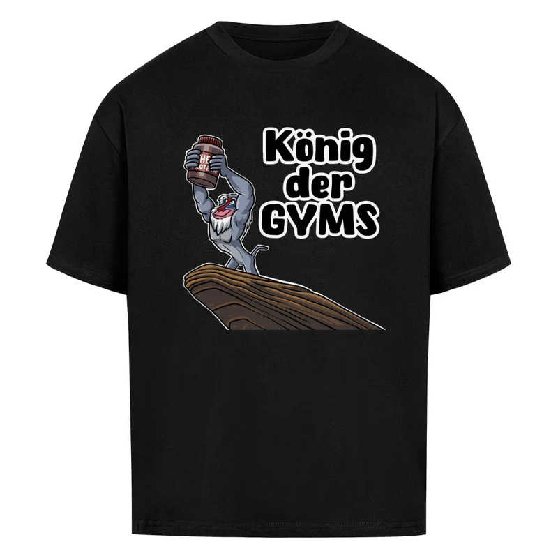 KÖNIG DER GYMS - OVERSIZED SHIRT