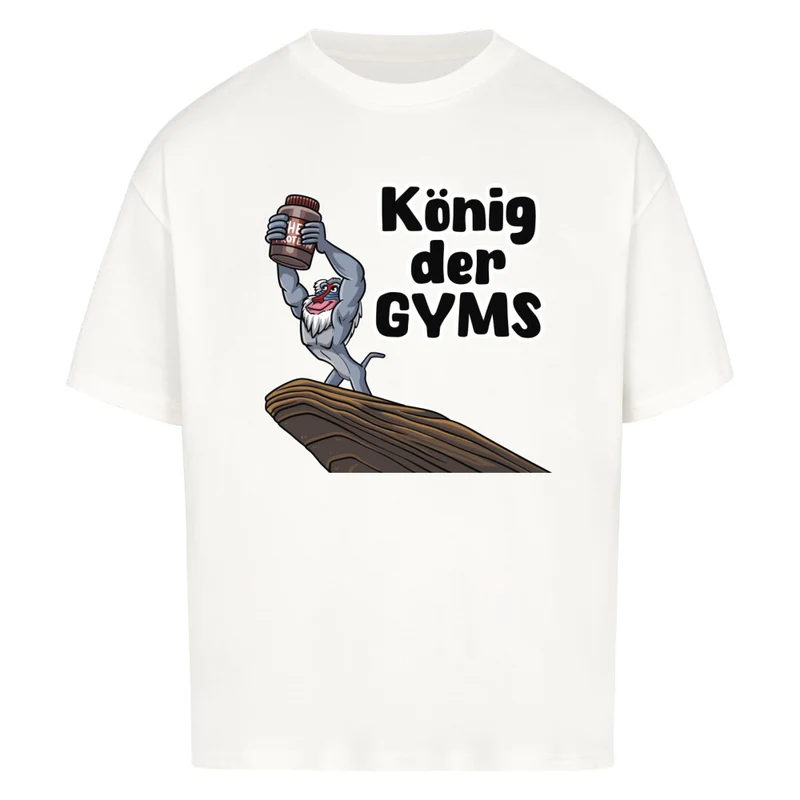 KÖNIG DER GYMS - OVERSIZED SHIRT