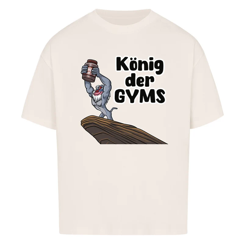 KÖNIG DER GYMS - OVERSIZED SHIRT