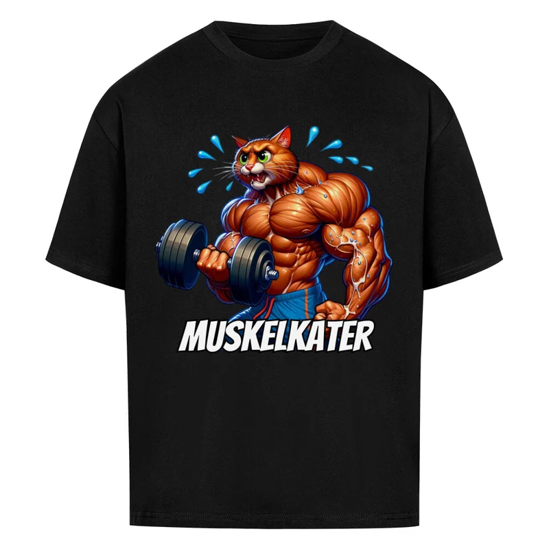 MUSKELKATER - OVERSIZED SHIRT