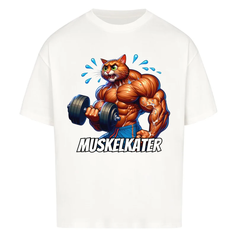 MUSKELKATER - OVERSIZED SHIRT