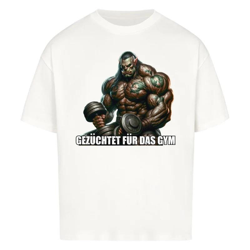 GEZÜCHTET FÜR DAS GYM - OVERSIZED SHIRT