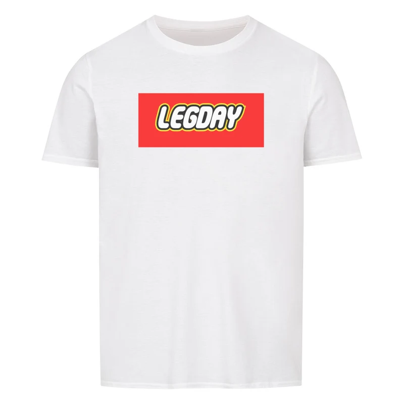 LEGDAY - Regular Shirt - Frontprint