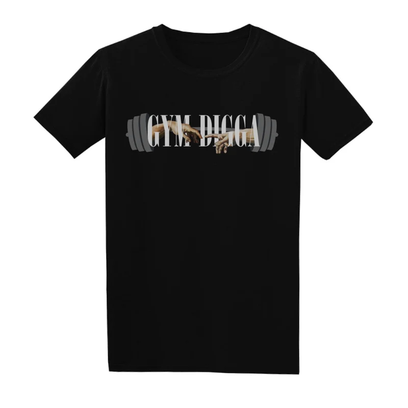 GYM-DIGGA - Regular Shirt - Frontprint