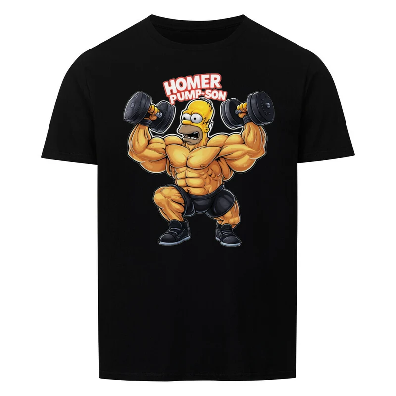 HOMER PUMPSON - Regular Shirt - Frontprint