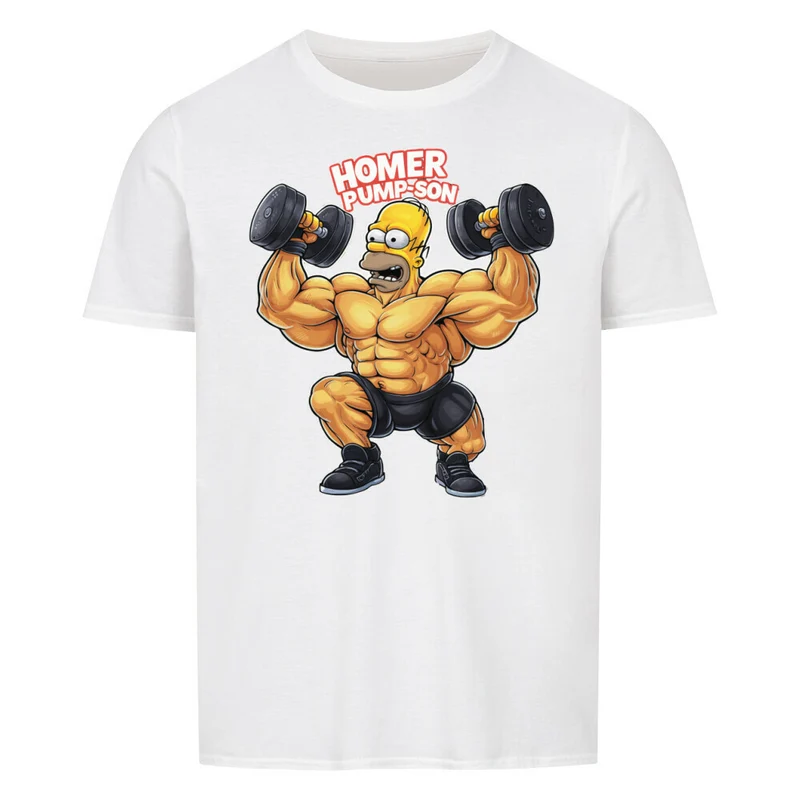 HOMER PUMPSON - Regular Shirt - Frontprint