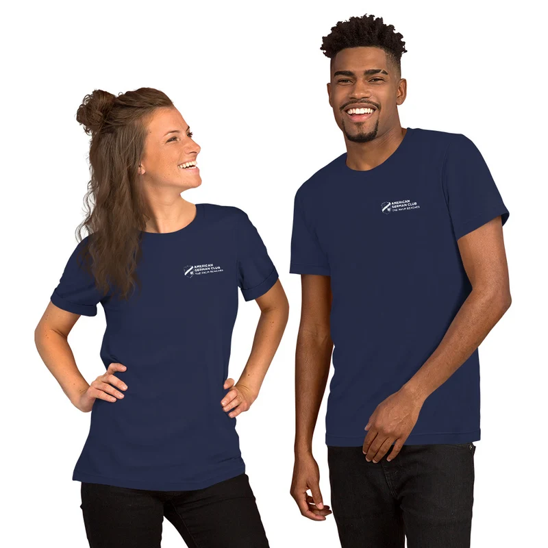 AGC Single Color Stacked Logo - Unisex T-shirt