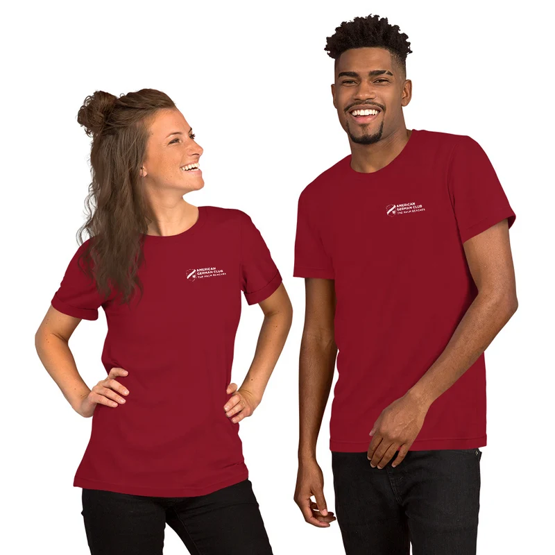 AGC Single Color Stacked Logo - Unisex T-shirt
