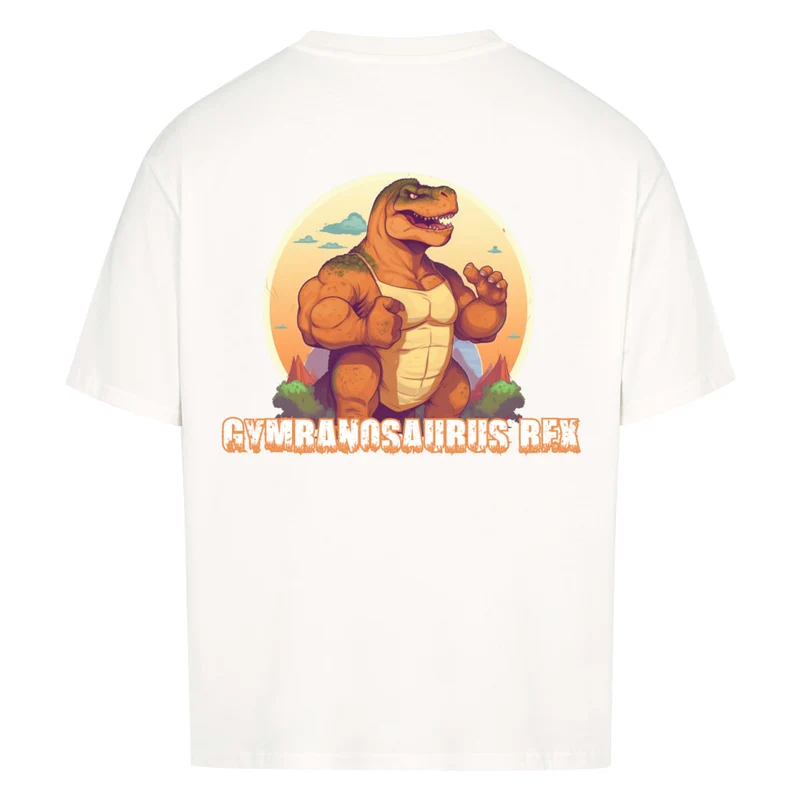 GYMRANOSAURUS REX - OVERSIZED SHIRT BACKPRINT