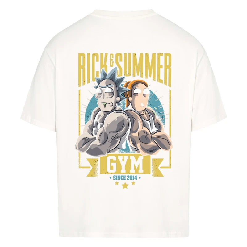 RICKS GYM - OVERSIZED SHIRT BACKPRINT
