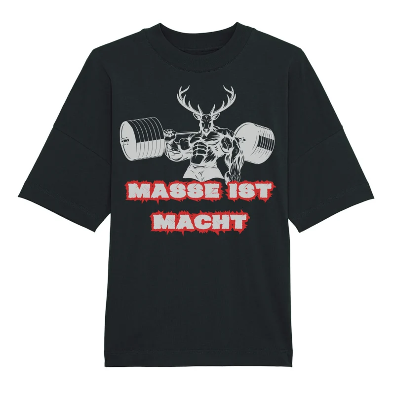 MASSE IST MACHT - OVERSIZED SHIRT